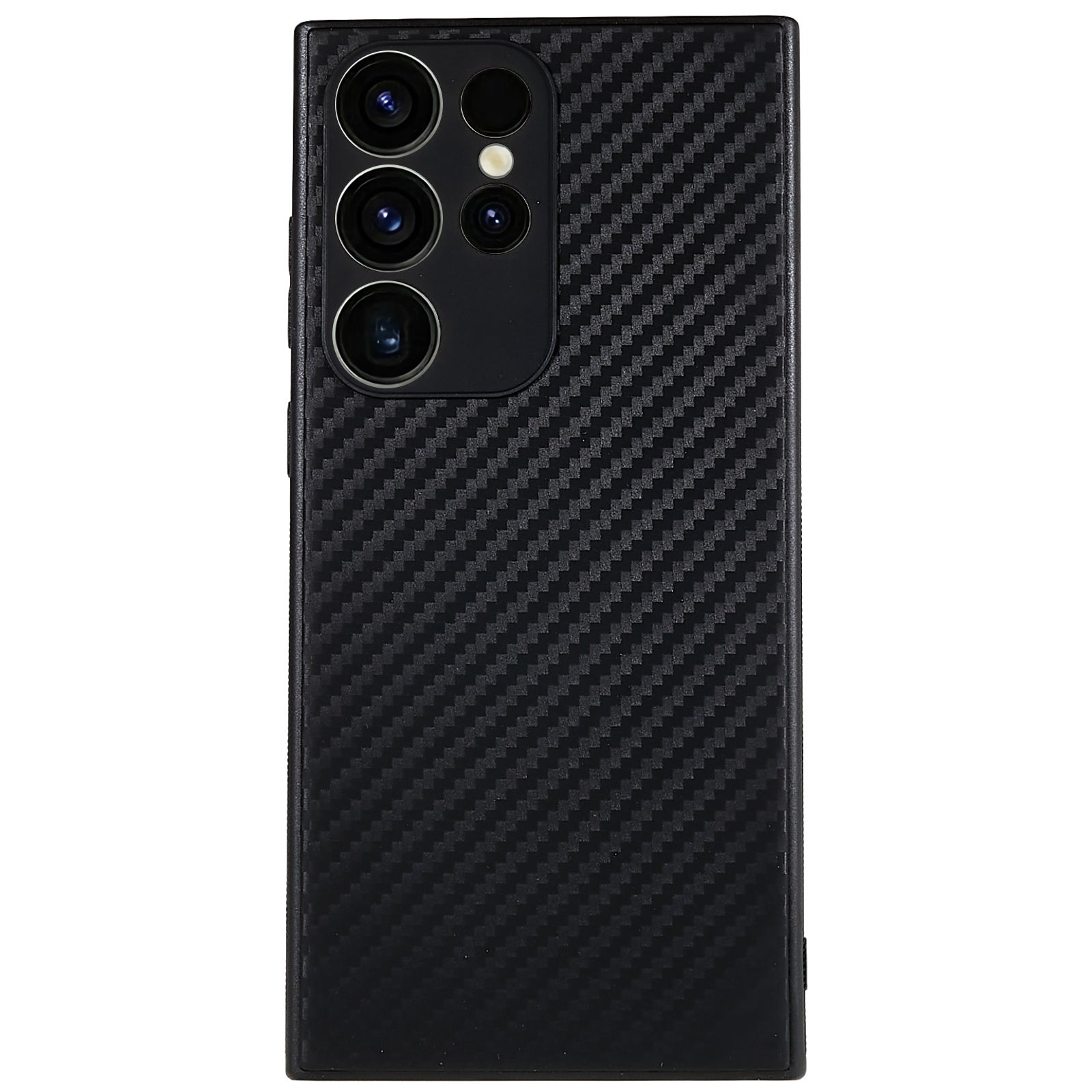 Carbon Fiber Case for Samsung Galaxy S23 Ultra Anti-Fingerprint Soft TPU Protective Phone Cover Carbon Fiber Case for Samsung Galaxy S23 Ultra Anti-Fingerprint Soft TPU Protective Phone Cover